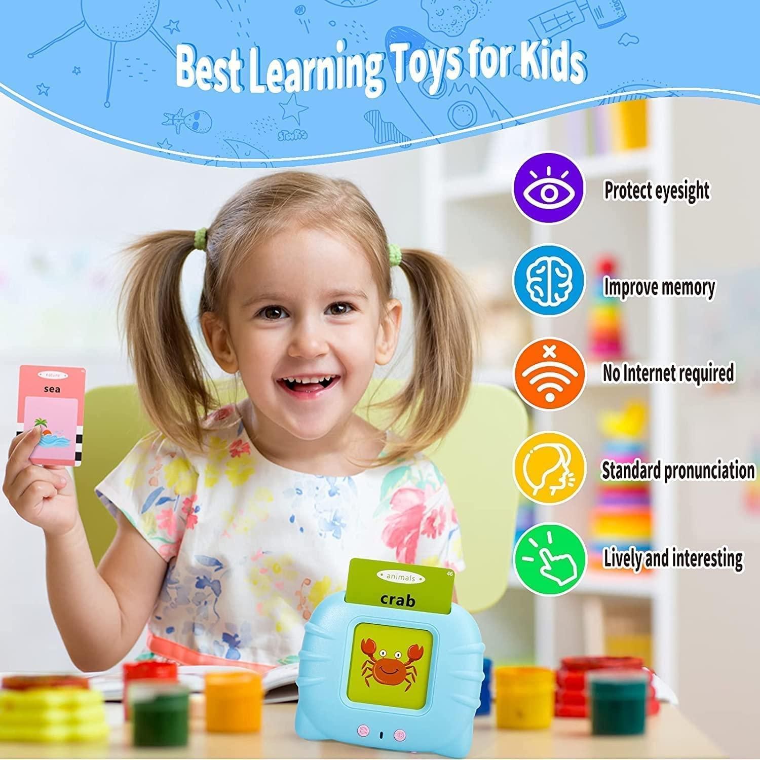 Rechargeable Educational Talking Flash Cards Toy (224 Words)