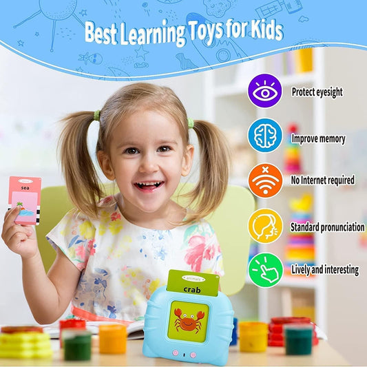 Rechargeable Educational Talking Flash Cards Toy (224 Words)