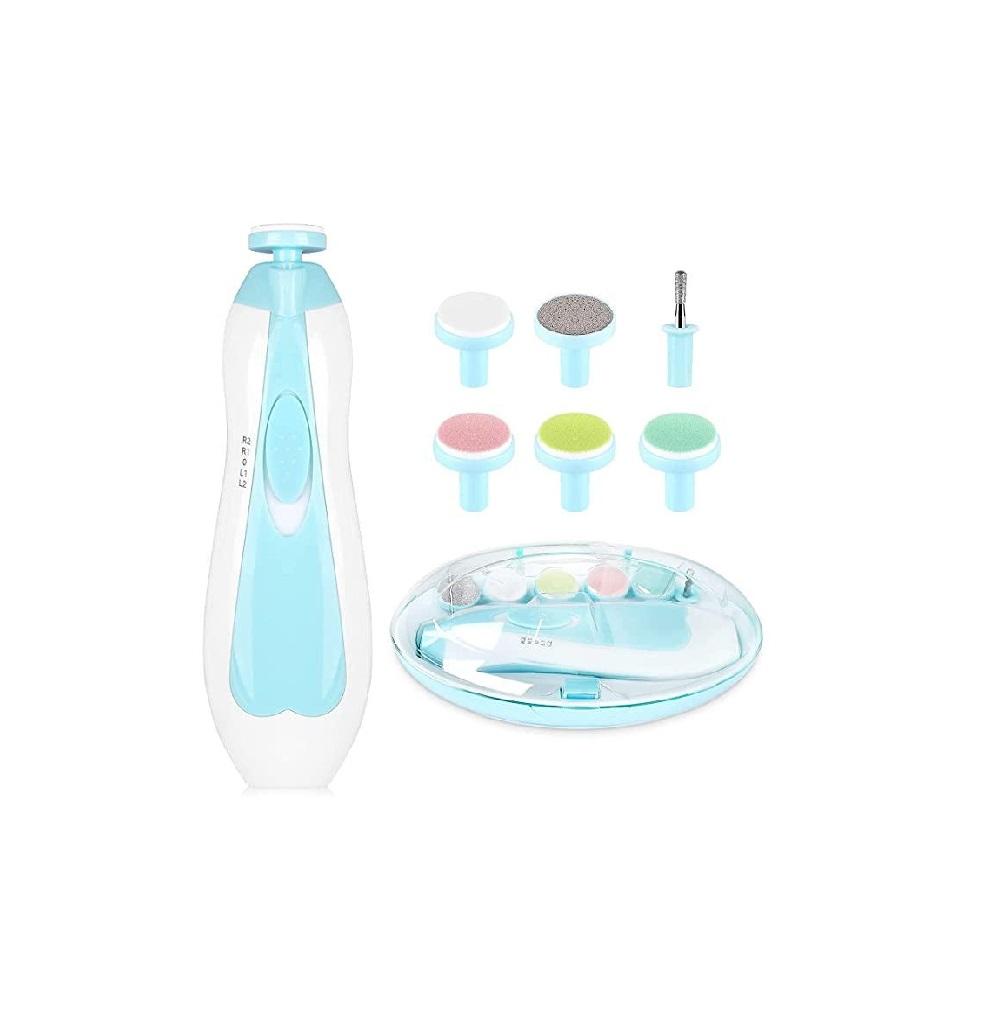 6 in 1 Baby Nail Cutter with Light