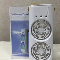 DeepKart™ USB Rechargeable, Double-Ended Spray & Travel Fan